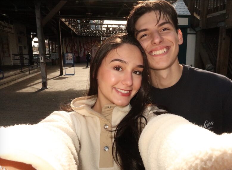 Rizo Velovic of Survivor 49 and girlfriend Elizabeth