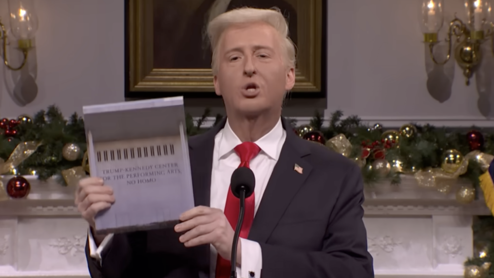 ‘SNL’ Cold Open Skewers Donald Trump’s Patriot Games &amp; Kennedy Center Renaming