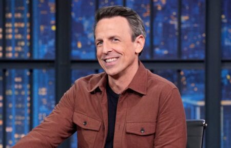 Seth Meyers on the November 27, 2025, episode of NBC's 'Late Night With Seth Meyers.'