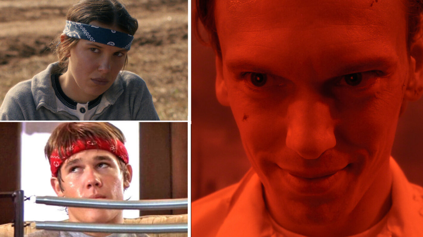 Stranger Things, Season 5, Millie Bobby Brown, Jamie Campbell Bower; Josh Brolin in 'The Goonies'