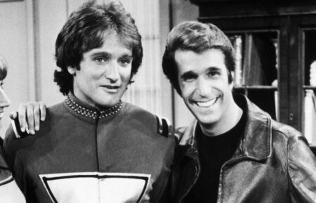 Robin Williams, Henry Winkler, Happy Days
