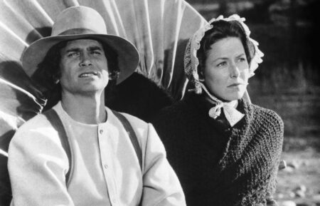 LITTLE HOUSE ON THE PRAIRIE, Michael Landon and Karen Grassle