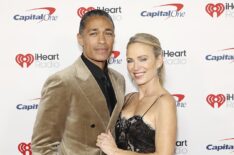 T. J. Holmes and Amy Robach attend iHeartRadio z100's Jingle Ball 2025 Presented By Capital One at Madison Square Garden on December 12, 2025 in New York City.