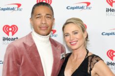 T.J. Holmes and Amy Robach attend iHeartRadio z100's Jingle Ball 2024 Presented By Capital One at Madison Square Garden on December 13, 2024 in New York City.