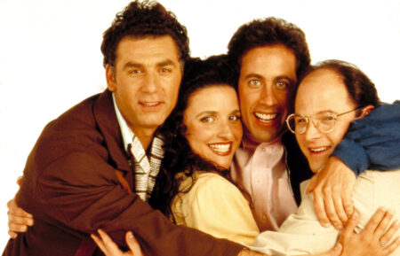 SEINFELD, Michael Richards, Jerry Seinfeld, Julia Louis-Dreyfus, Jason Alexander