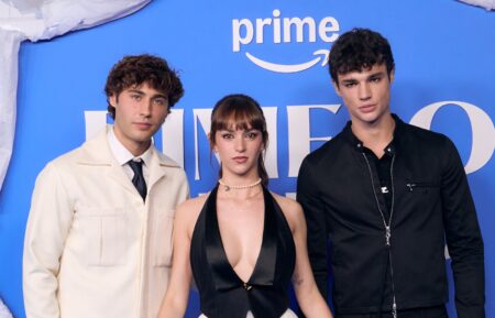 Diego Vidales, Alicia Falcó, and Fernando Lindez at the 'Tell Me Softly' premiere
