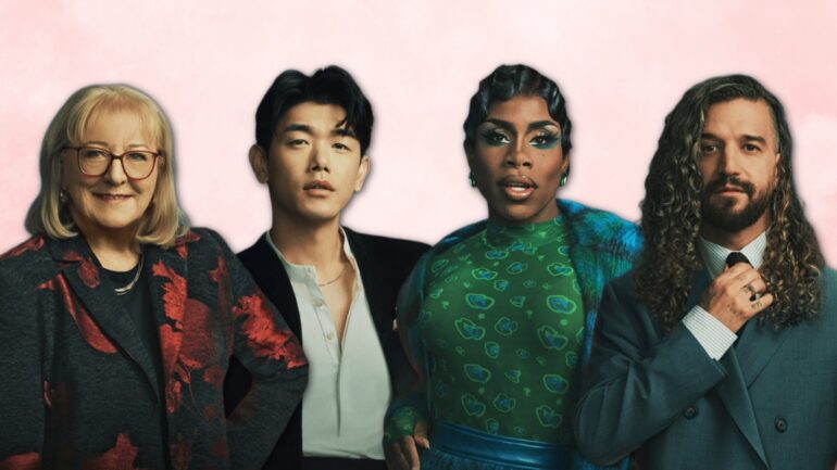 Donna Kelce, Eric Nam, Monet X Change, and Mark Ballas of The Traitors Season 4 Cast