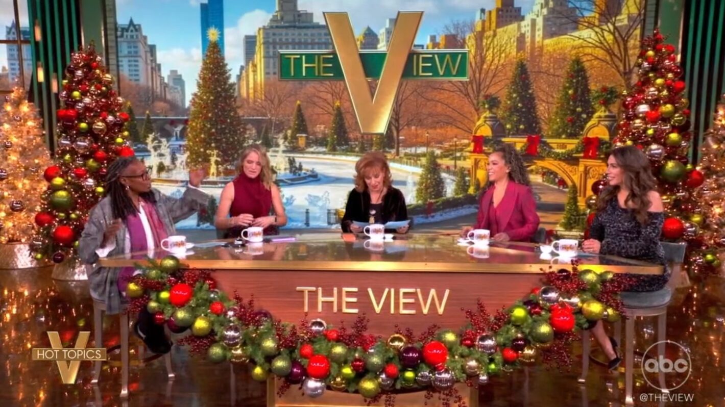 'The View' Unveils Festive Christmas-Themed Set
