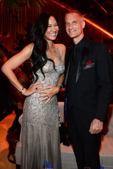 Tim Leissner and Kimora Lee Simmons attends The Weinstein Company and Netflix's 2014 Golden Globes After Party presented by Bombardier, FIJI Water, Lexus, Laura Mercier, Marie Claire and Yucaipa Films at The Beverly Hilton Hotel on January 12, 2014 in Beverly Hills, California.