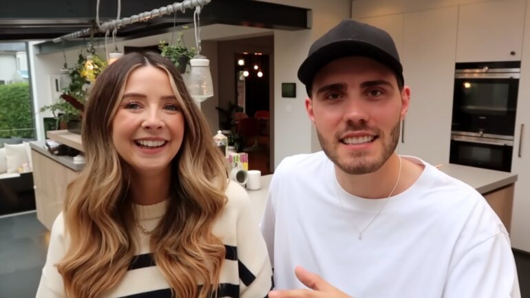 Zoe Sugg and Alfie Deyes
