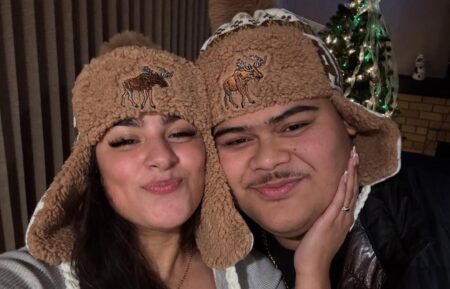 Iam Tongi and fiancee Leah