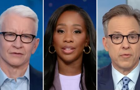 Anderson Cooper, Abby Phillip, and Jake Tapper
