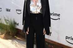 Annabel O'Hagan attends the 'Fallout' Global Red Carpet Premiere at TCL Chinese Theatre on April 09, 2024 in Hollywood, California.