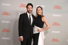 John Patrick Amedori and Annika Noelle attend “Three Women” New York City Premiere on September 09, 2024 in New York City.