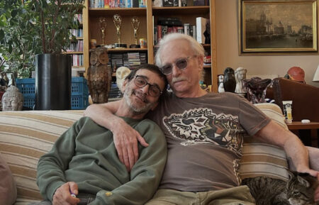 Claudio Gama and Anthony Geary together