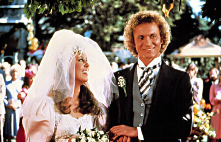 Genie Francis, Anthony Geary at Luke and Laura's 1981 wedding on 'General Hospital'