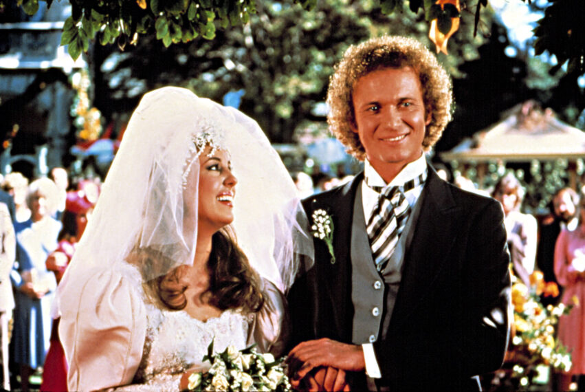 Genie Francis, Anthony Geary at Luke and Laura's 1981 wedding on 'General Hospital'