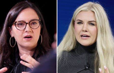 Bari Weiss and Erika Kirk