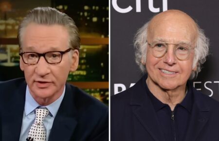 Bill Maher and Larry David