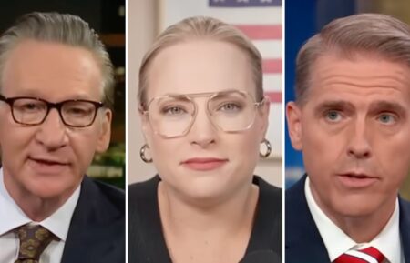 Bill Maher, Meghan McCain and Scott Jennings