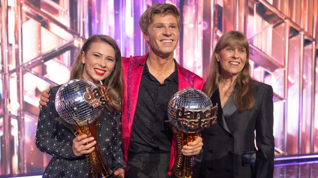 BINDI IRWIN, ROBERT IRWIN, TERRI IRWIN, 'Dancing With the Stars' Season 34 finale, November 25, 2025