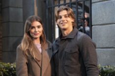 Braedyn Bruner and Giovanni Mazza on 'General Hospital'