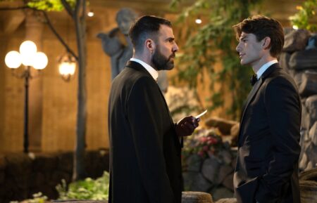 Zachary Quinto as Dr. Oliver Wolf, Brian Altemus as Dr. Charlie Porter — 'Brilliant Minds' Season 2 Episode 10 