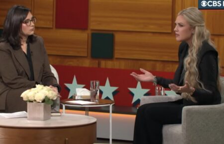 Bari Weiss and Erika Kirk