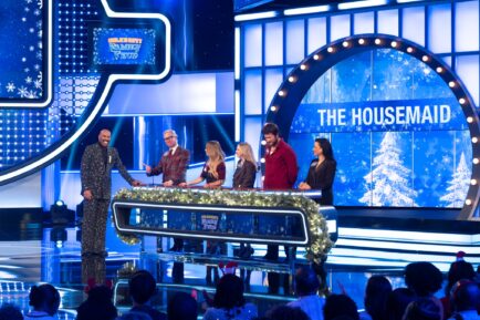 CELEBRITY FAMILY FEUD – “The Housemaid vs The Housewives All-Stars Holiday Special” – Hosted by Steve Harvey, it’s an all-star holiday special as the cast of “The Housemaid” faces off against fan favorites from “The Real Housewives” for their selected charities. THURSDAY, DEC. 4 (8:00-9:00 p.m. EST) on ABC.