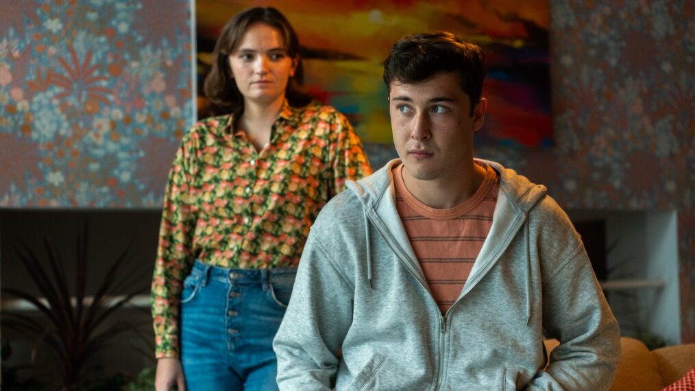 Abigail Lawrie as Moira-Jane and Samuel Bottomley as Cameron — 'Coldwater'