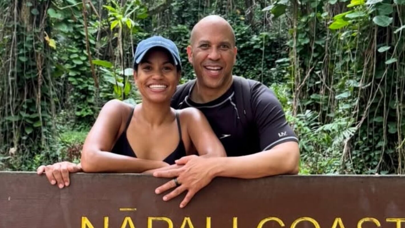 Cory Booker and Alexis Lewis