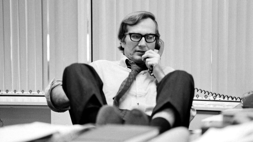 Seymour Hersh in the Washington Bureau Personnel in 1975 in 'Cover-Up' on Netflix