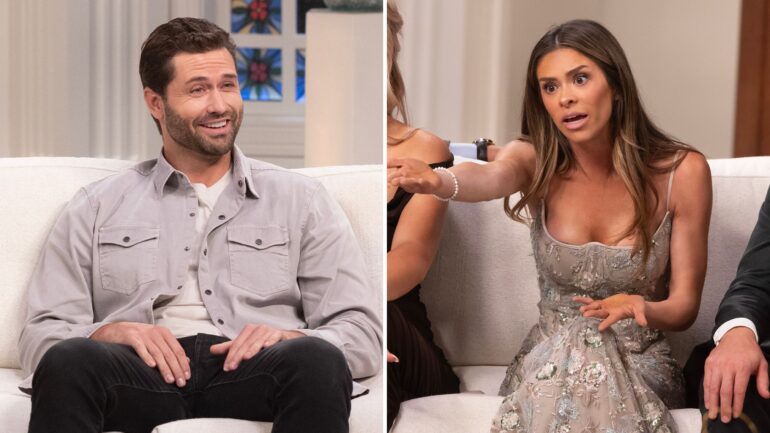 Dakota Mortensen and Taylor Frankie Paul at the 'Mormon Wives' Season 3 reunion