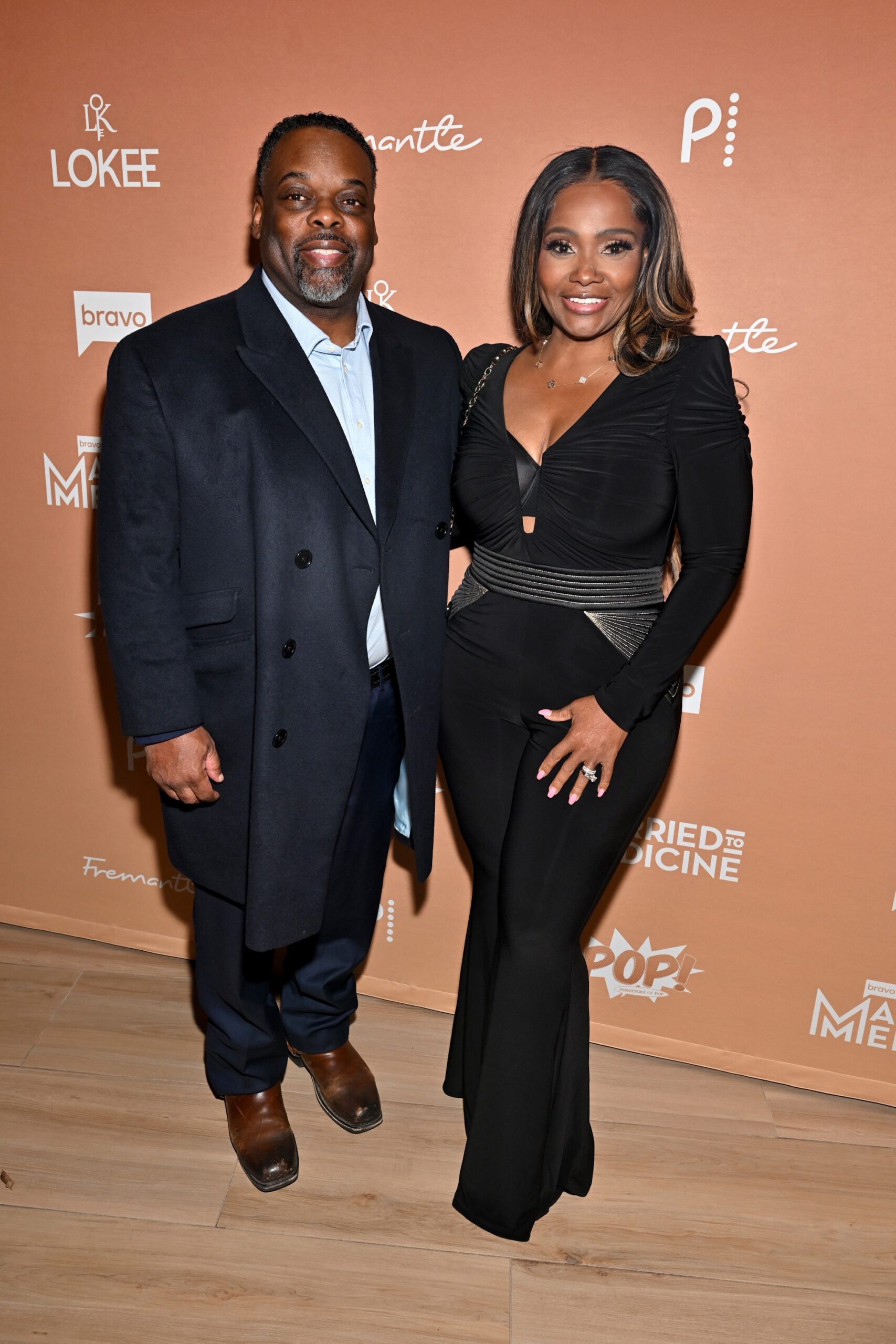 Dr. Damon Kimes, Dr. Heavenly Kimes at the 'Married to Medicine' Season 12 Premiere