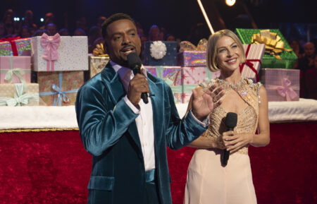 Alfonso Ribeiro and Julianne Hough host 'Dancing With the Holidays,' a 'Dancing With the Stars' special