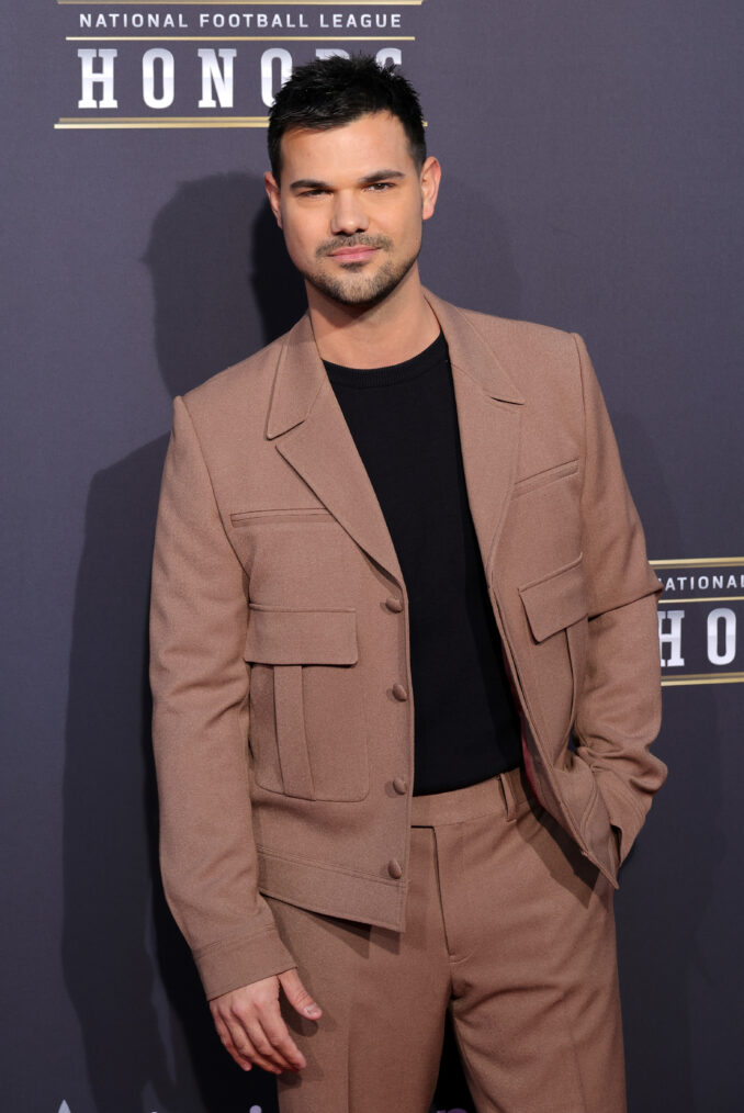 Taylor Lautner attends the 13th annual NFL Honors at Resorts World Theatre
