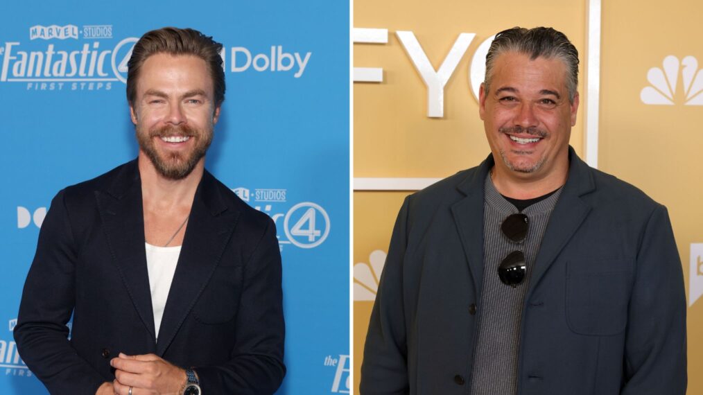 Derek Hough Offers to Do ‘Survivor’ If Boston Rob Does ‘DWTS’ — and Jeff Probst Weighs In