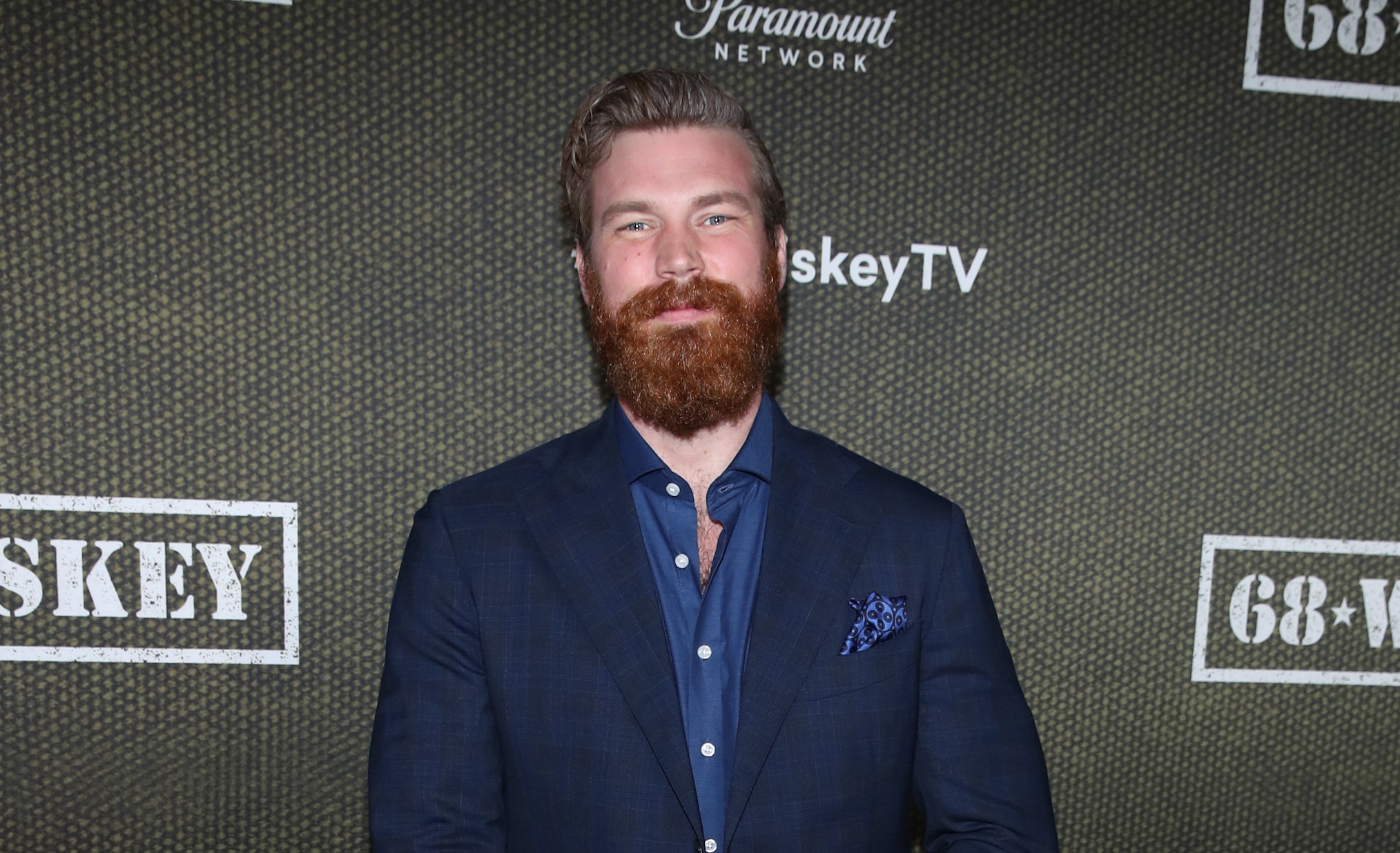 Derek Theler attends the premiere of Paramount Pictures' 