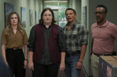 Harriet Dyer as Colette, Molly Kearney as Barbara, Tony Cavalero as Vic, and Tim Meadows as Gregg