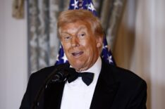 U.S. President Donald Trump speaks at the 48th Kennedy Center Honors Medallion Reception at the U.S. Department of State on December 06, 2025 in Washington, DC