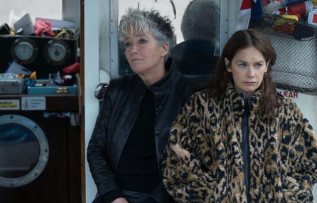Emma Thompson and Ruth Wilson in 'Down Cemetery Road'