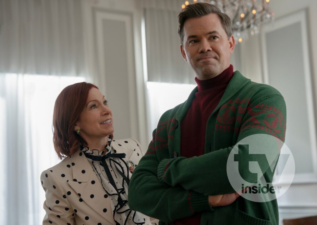 Carrie Preston and Andrew Rannells in 'Elsbeth' Season 3 Episode 10