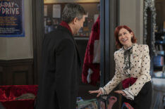 Ivan Hernandez and Carrie Preston in 'Elsbeth' Season 3 Episode 10