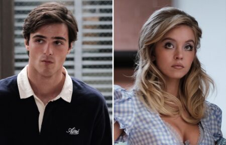 Jacob Elordi and Sydney Sweeney in 'Euphoria' Season 2