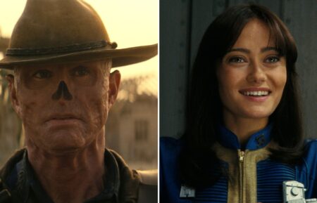 Ella Purnell's Lucy and Walton Goggins' Ghoul in Fallout Season 1