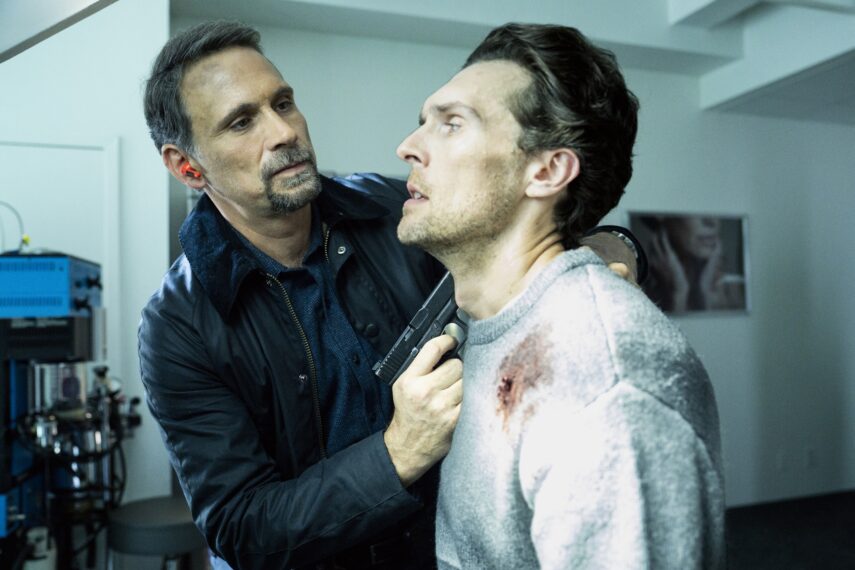 Jeremy Sisto as Assistant Special Agent in Charge Jubal Valentine and Leroy McClain as Baker McCaffrey — 'FBI' Season 8 Episode 10 "Wolf Pack"