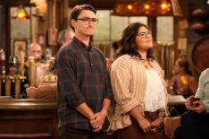 Will Ropp and Belissa Escobedo in 'Happy's Place' Season 2