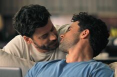 Francois Arnaud and Robbie G.K. as Scott and Kip in 'Heated Rivalry'