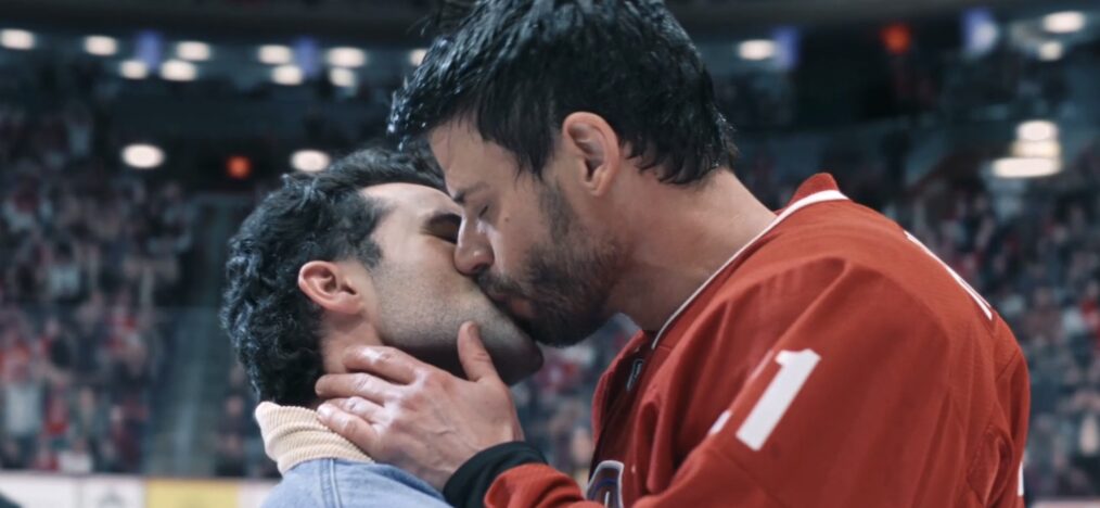 Scott and Kip kiss in 'Heated Rivalry' Episode 5
