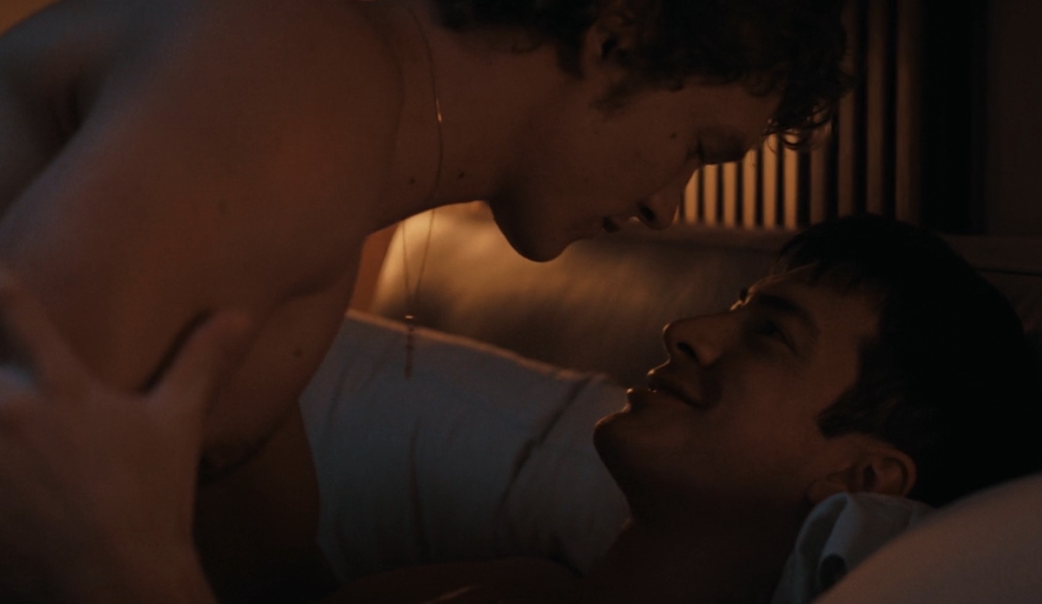 Shane and Ilya's first time in 'Heated Rivalry' Season 1 Episode 2